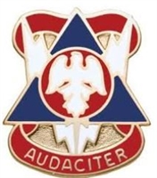 US Army Unit Crest: 78th Division Training Support (USAR) - Motto: AUDICITER