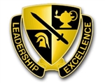 US Army Unit Crest: US Army ROTC Cadet Command - Motto: LEADERSHIP EXCELLENCE