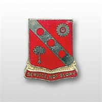 US Army Unit Crest: 3rd Ordnance Battalion - Motto: SERVICE NOT GLORY