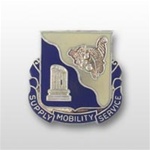 US Army Unit Crest: 501st Support Battalion - Motto: SUPPLY MOBILITY SERVICE