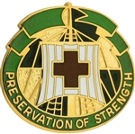 US Army Unit Crest: MEDDAC Fort Campbell - Motto: PRESERVATION OF STRENGTH