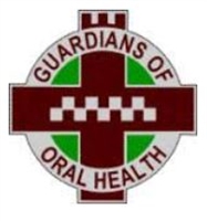 US Army Unit Crest: DENTAC Fort Eustis - Motto: GUARDIANS OF ORAL HEALTH