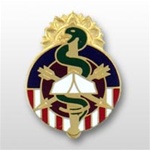 US Army Unit Crest: MEDDAC Fort Riley - NO MOTTO