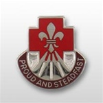 US Army Unit Crest: 62nd Medical Group - Motto: PROUD AND STEADFAST
