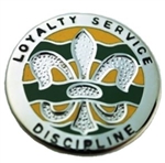 US Army Unit Crest: 1st Military Police Company - Motto: LOYALTY SERVICE DISCIPLINE
