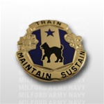 US Army Unit Crest: 81st Regional Support Command - Motto: TRAIN MAINTAIN SUSTAIN