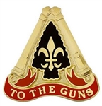 US Army Unit Crest: 54th Field Artillery Brigade - Motto: TO THE GUNS