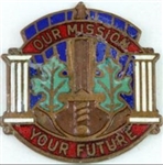 US Army Unit Crest: US Disciplinary Barracks - Motto: OUR MISSION YOUR FUTURE
