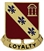 US Army Unit Crest: 319th Field Artillery Regiment - MOTTO: LOYALTY