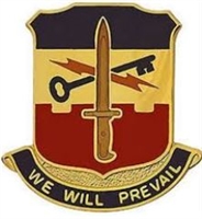 US Army Unit Crest: Special Troops Battalion 41st Infantry Brigade Combat Team - MOTTO: WE WILL PREVAIL