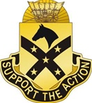 US Army Unit Crest: 15th Sustainment Brigade - MOTTO: SUPPORT THE ACTION