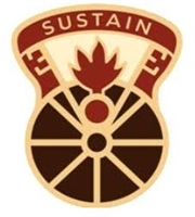 US Army Unit Crest: 329th Support Group - MOTTO: SUSTAIN