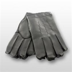 Pull-On Black Acrylic Gloves with Liner