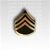 US Army Tie Tac: E-6 Staff Sergeant (SSG)