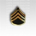 US Army Tie Tac: E-6 Staff Sergeant (SSG)