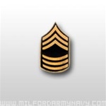 US Army Tie Tac: E-8 Master Sergeant (MSG)