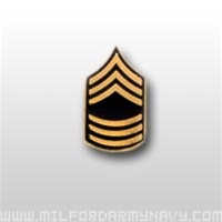 US Army Tie Tac: E-8 Master Sergeant (MSG)