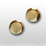 US Army Jewelry: 22k Gold Plated Cuff Links (1 pair)