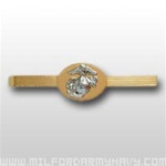 USMC Tie Clasp: CO Tie Clasp Anodized 22k