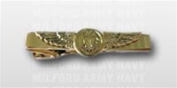 US Navy Insignia Tie Bar: Aircrewman - Gold