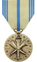 Full-Size Medal: Armed Forces Reserve - National Guard - Reverse has the National Guard insignia