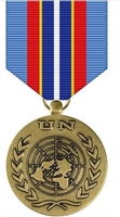 Full-Size Medal: United Nations Advance Mission Cambodia - U N  Service