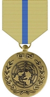 Full-Size Medal: United Nations Iraq/Kuwait Observer Mission - U N  Service