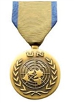 Full-Size Medal: United Nations Mission In Western Sahara - U N  Service