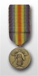 US Military Miniature Medal: World War I Victory