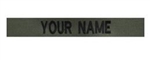 US Army Accessory: OD Name Tape -Per Yard x 1 Inch