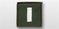 US Navy Officer Flight Suit Rank:  O-2 Lieutenant, Junior Grade (LTJG) - Embroidered on OD Green