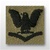 US Navy Enlisted Collar Device Desert Subdued Embroidered: E-4 Petty Officer Third Class (PO3)