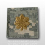 US Army ACU Rank with Hook Closure:  O-4 Major (MAJ)