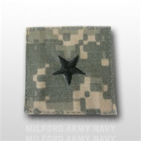 US Army ACU Rank with Hook Closure:  O-7 Brigadier General (BG)