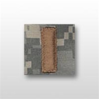 US Army ACU Cap Device, Sew-On:  O-1 Second Lieutenant (2LT)