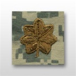 US Army ACU Cap Device, Sew-On:  O-4 Major (MAJ)