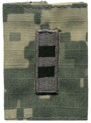 US Army ACU GoreTex Jacket Tab: W-2 Chief Warrant Officer Two (CW2)