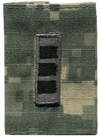 US Army ACU GoreTex Jacket Tab: W-3 Chief Warrant Officer Three (CW3)