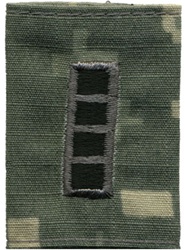 US Army ACU GoreTex Jacket Tab: W-4 Chief Warrant Officer Four (CW4)