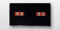 USMC Evening Dress Rank: W-4 Chief Warrant Officer Four (CWO-4) - Embroidered on a 2" x 2" Cutout - For Male or Female