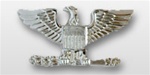 US Army Rank Specification Mirror Finish Collar Insignia:  O-6 Colonel (COL) - Left