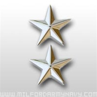 USMC Officer Coat Insignia:  O-7 Brigadier General (BGen) - Mirror Finish