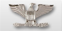 USCG Collar Device for Officer Raincoat - Metal:  O-6 Captain (CAPT)