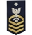 USCG Senior Chief Petty Officer Rating Badge with Specialty:  E-8  Telecommunications Technician (TC)