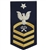 USCG Senior Chief Petty Officer Rating Badge with Specialty:  E-8  Storekeeper (SK)