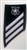 US Navy Combo Rating Badge - E3: MA - Master at Arms - 3 Stripes - Blue Serge