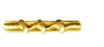 Attachment: Gold - 3 Knots - For Full Size Medal or Ribbon - Good Conduct - Army