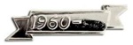 Attachment: 60 Date Bar For Vietnam Campaign - Silver Oxidized - For Ribbon or Full Size Medal
