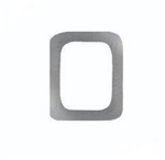 Attachment:     Silver Letter "O"  (Large) - For Ribbon or Full Size Medal