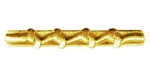 Attachment: Gold - 4 Knots - For Mini Medal - Good Conduct - Army
